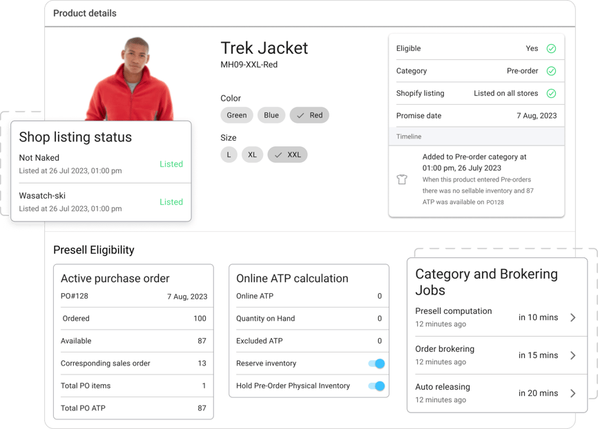 Audit Pre-Order product