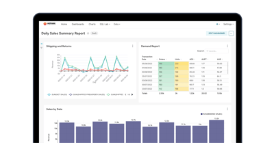 Daily Sales Summary Report