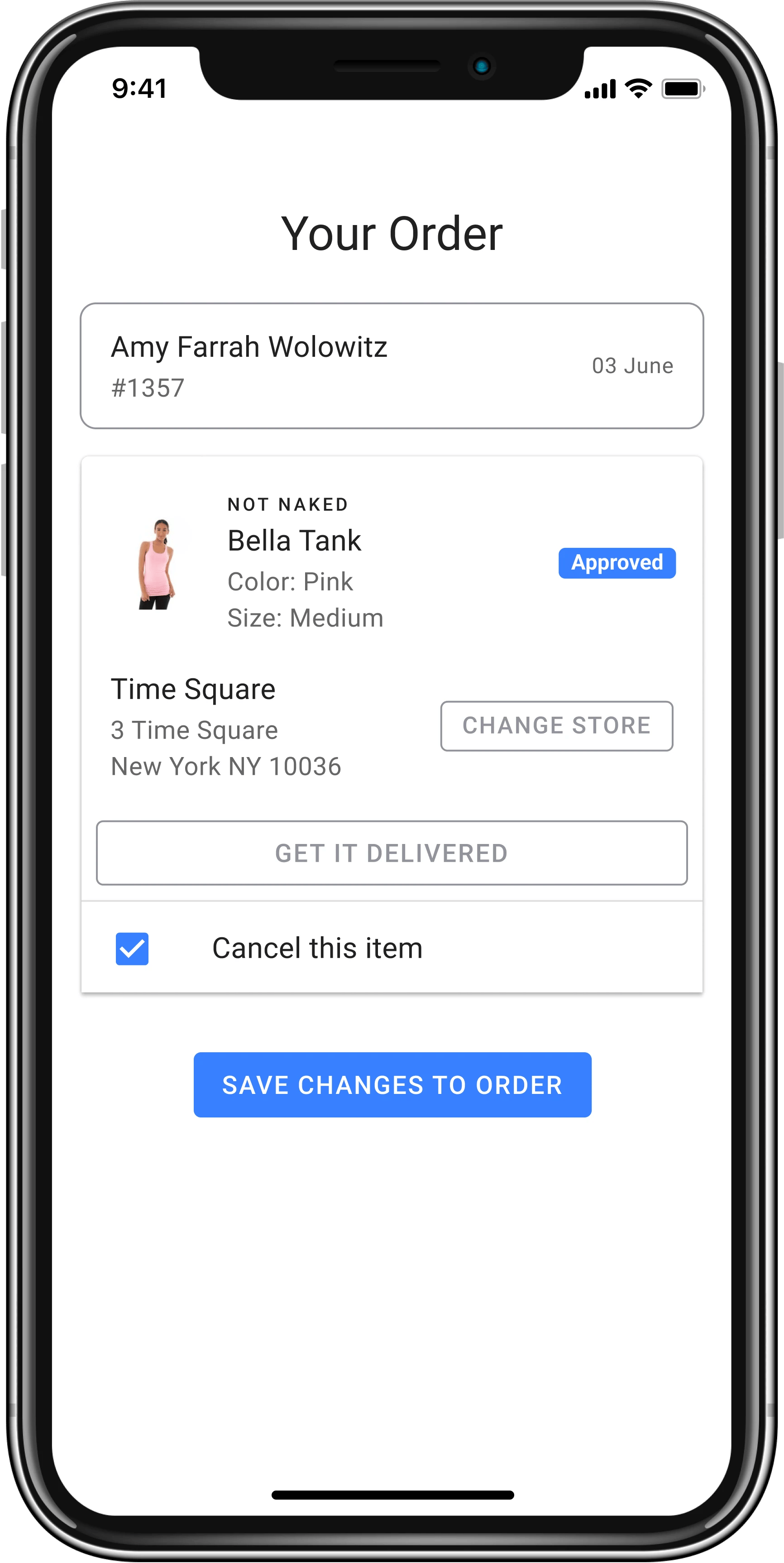 BOPIS Fulfillment App_Reroute fulfillment