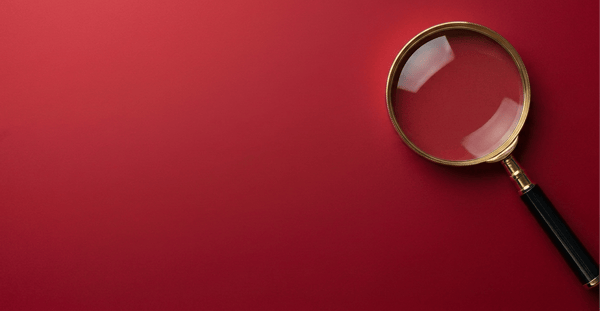 Magnifying glass examining a retail operations process to identify broken handoffs and timestamps in BOPIS order fulfillment.