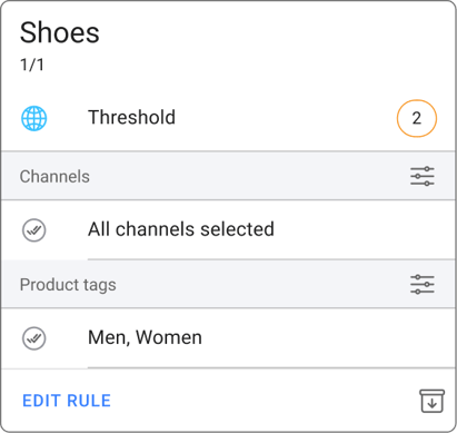 Prevent overselling by applying company level buffer