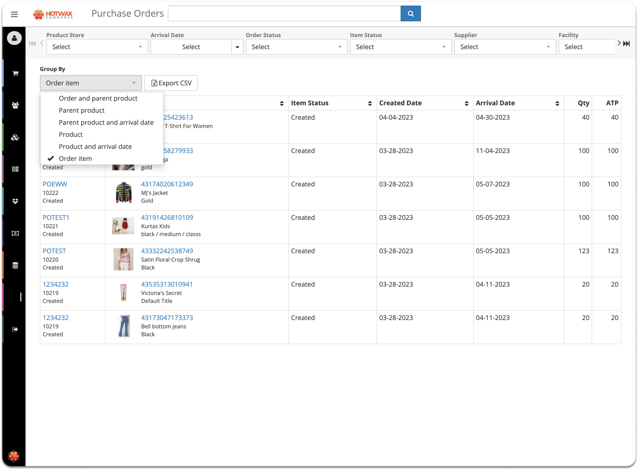 Group purchase orders-1