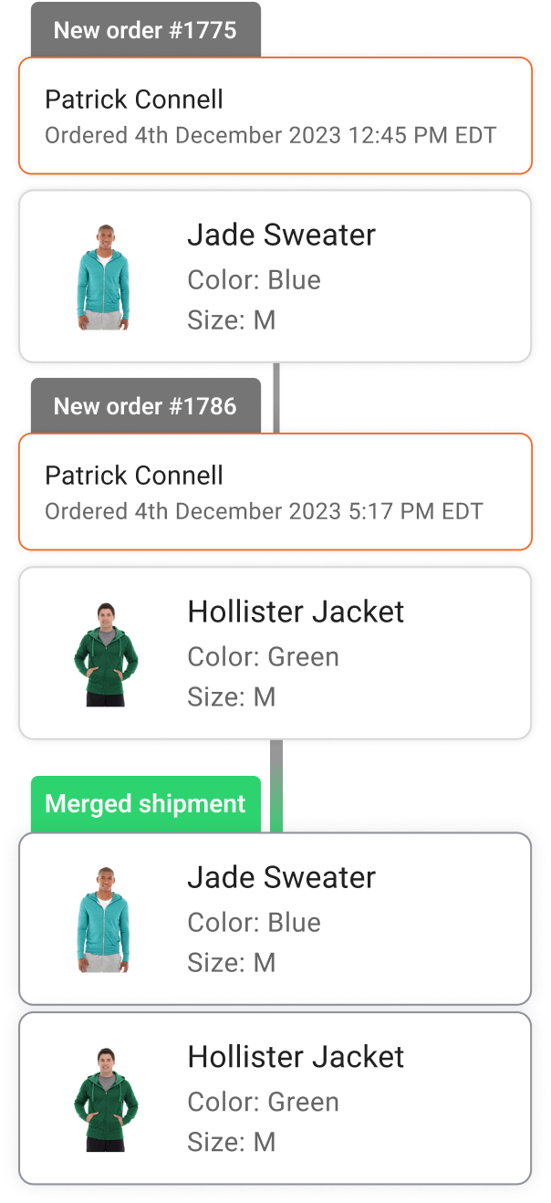 Omnichannel order management- New merge orders