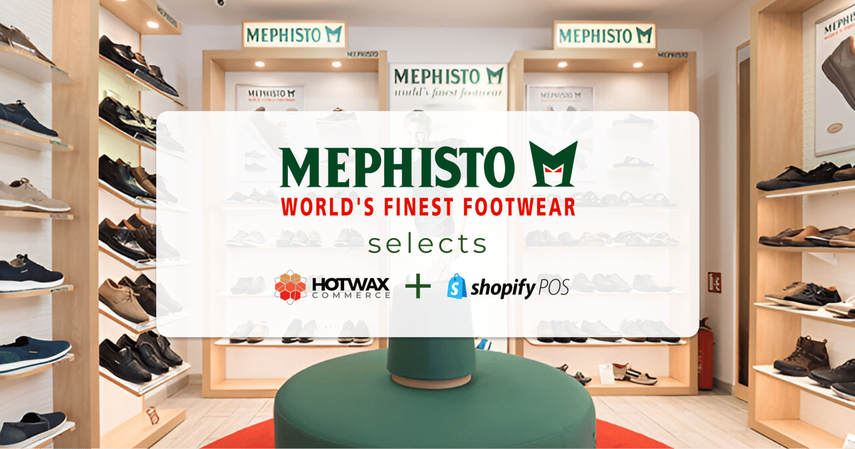 Mephisto store selects HotWax Commerce and Shopify POS, press release banner