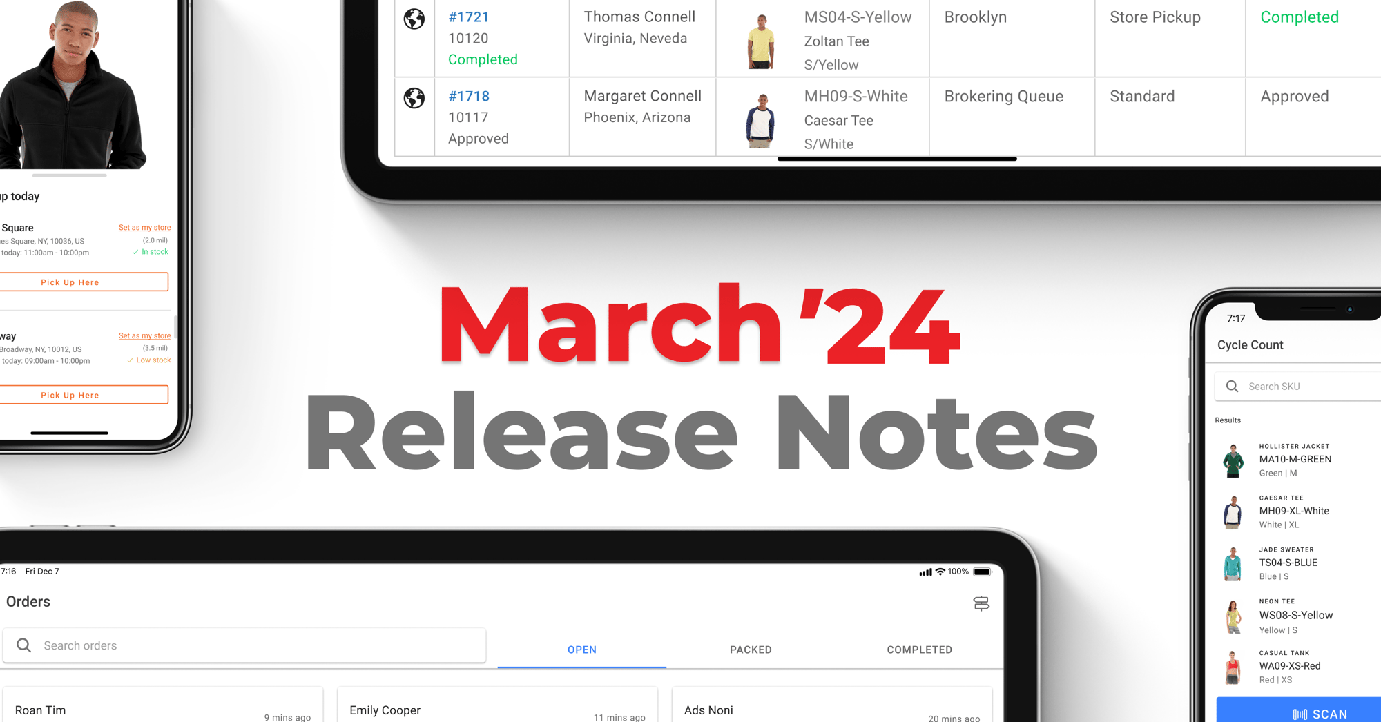 March 24, Release Notes