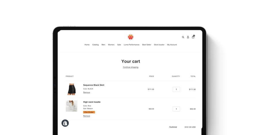 Reserving In-Stock Inventory for Pre-Orders