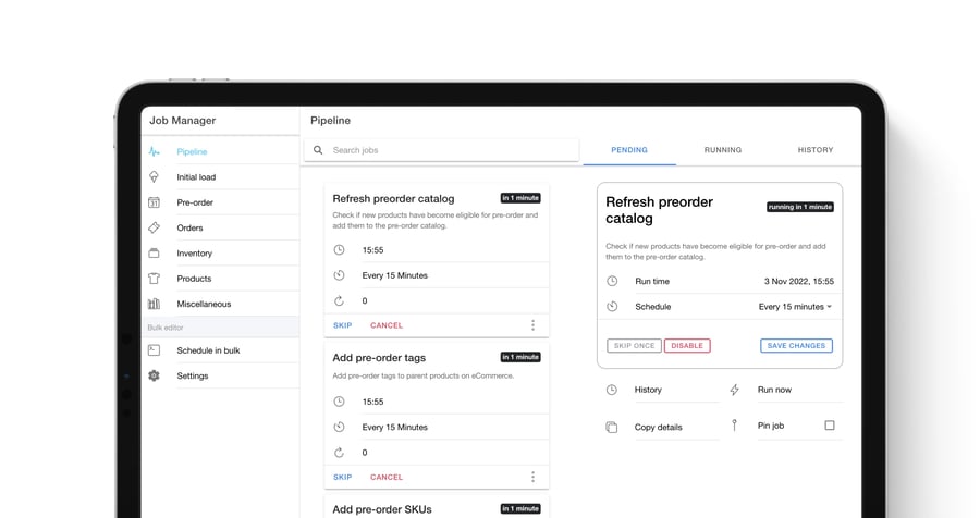Run Jobs Across Multiple Shopify Stores