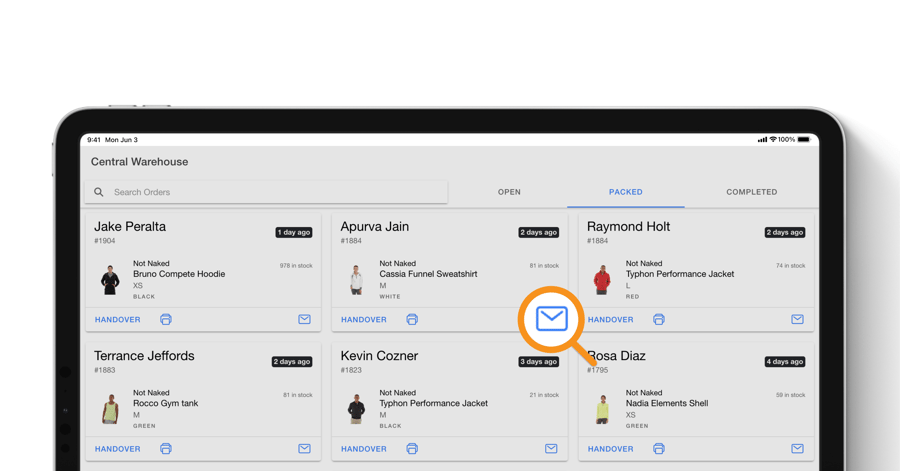 Re-Send Ready-for-Pickup Notification