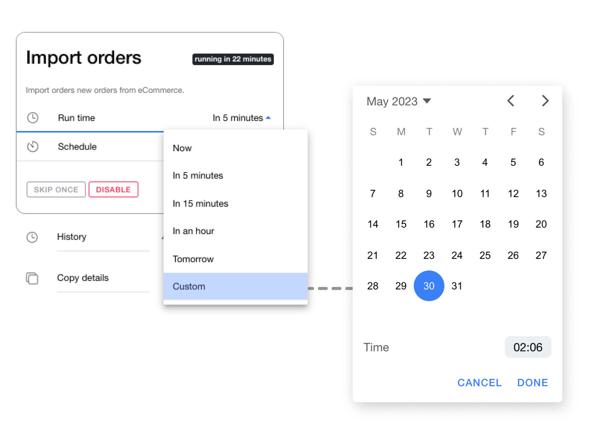 Predefine Runtime option 2