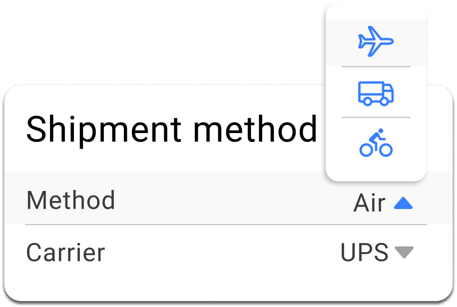 Switch Carriers and Shipping Methods