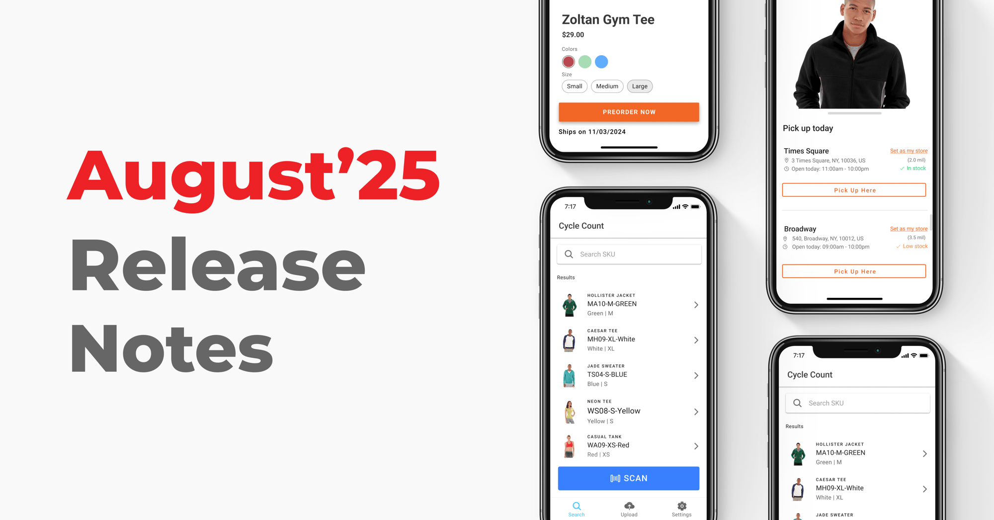 Release Notes August 2025