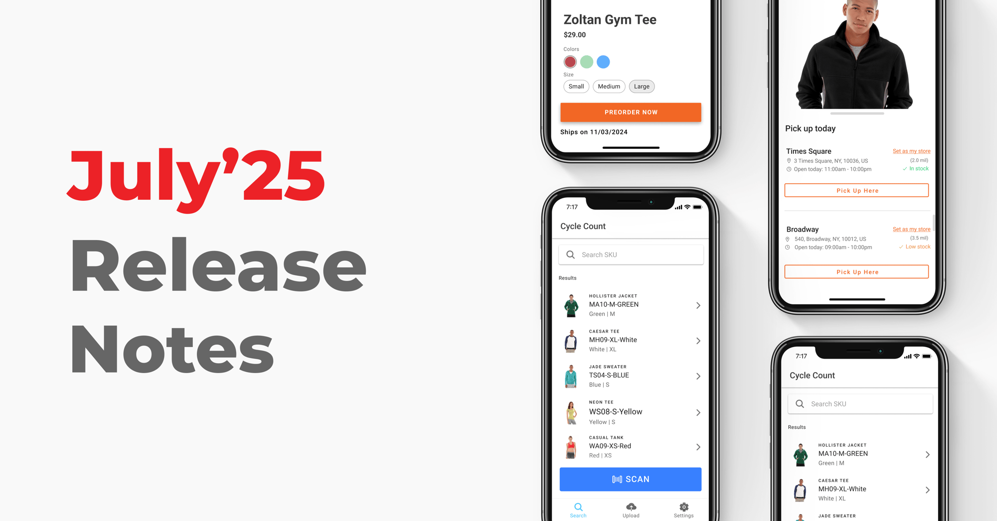 Release Notes July 2025