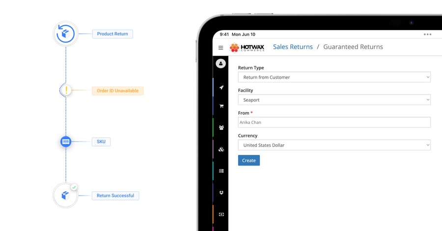 Create Returns without Order IDs