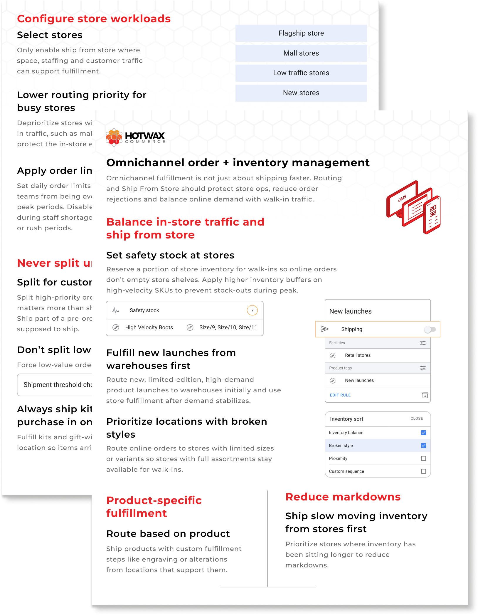 Popular omnichannel configurations