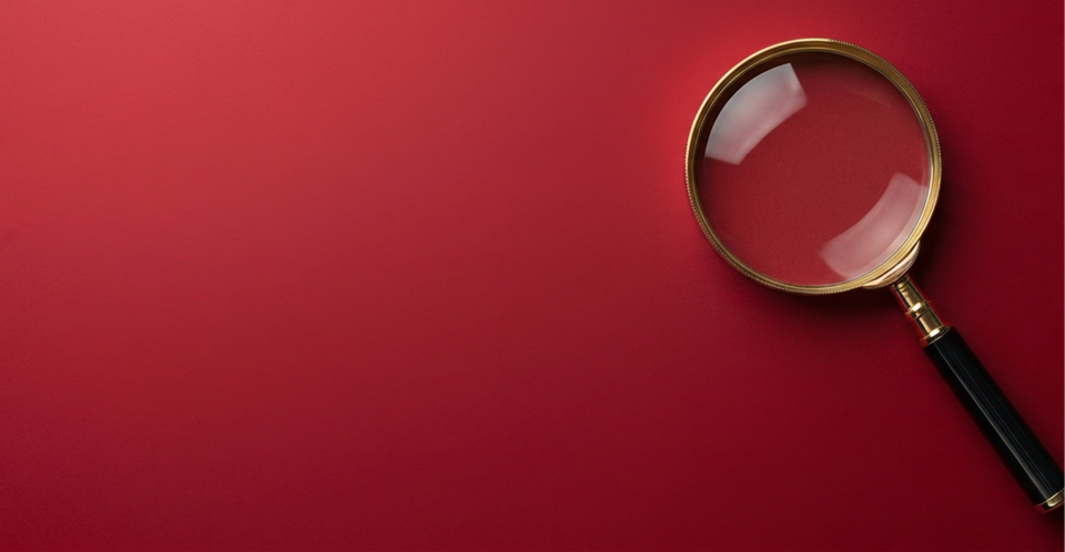 Magnifying glass examining a retail operations process to identify broken handoffs and timestamps in BOPIS order fulfillment.