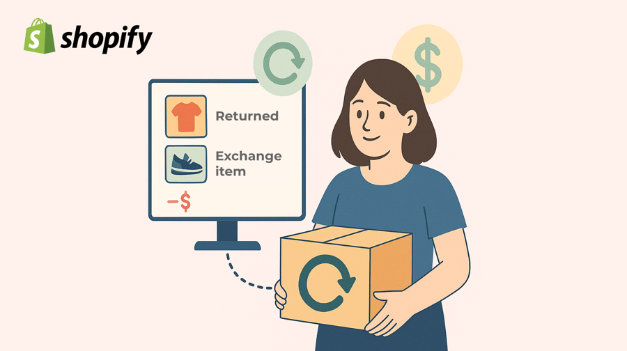 Challenges of integrating Shopify exchanges v2 involve handling additions like new exchange items to orders that may already be closed or invoiced in the accounting system, and correctly processing returns when items from orders and exchanges are returned within a single Shopify return transaction
