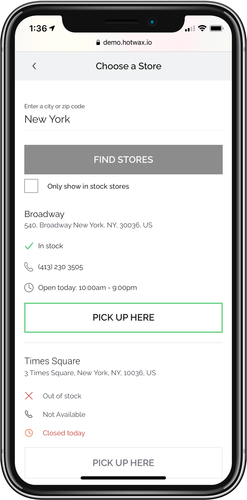 Accurate Store inventory visibility