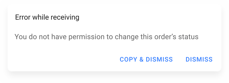 error-while-receiving