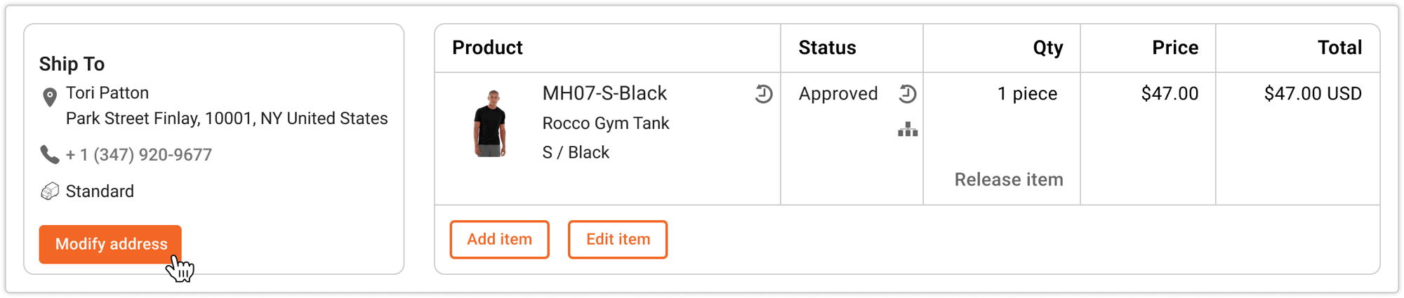 Omnichannel order management- modify orders new