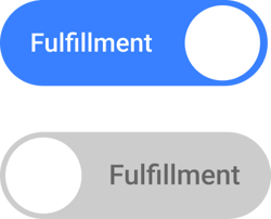 Order routing toggles to turn store fulfillment on or off