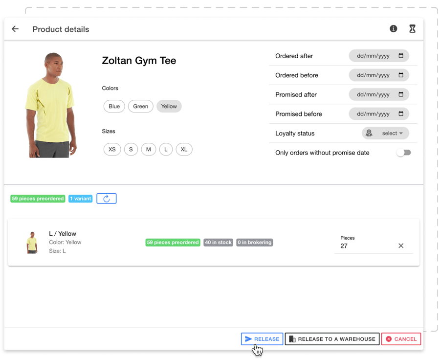 Data driven inventory decisions