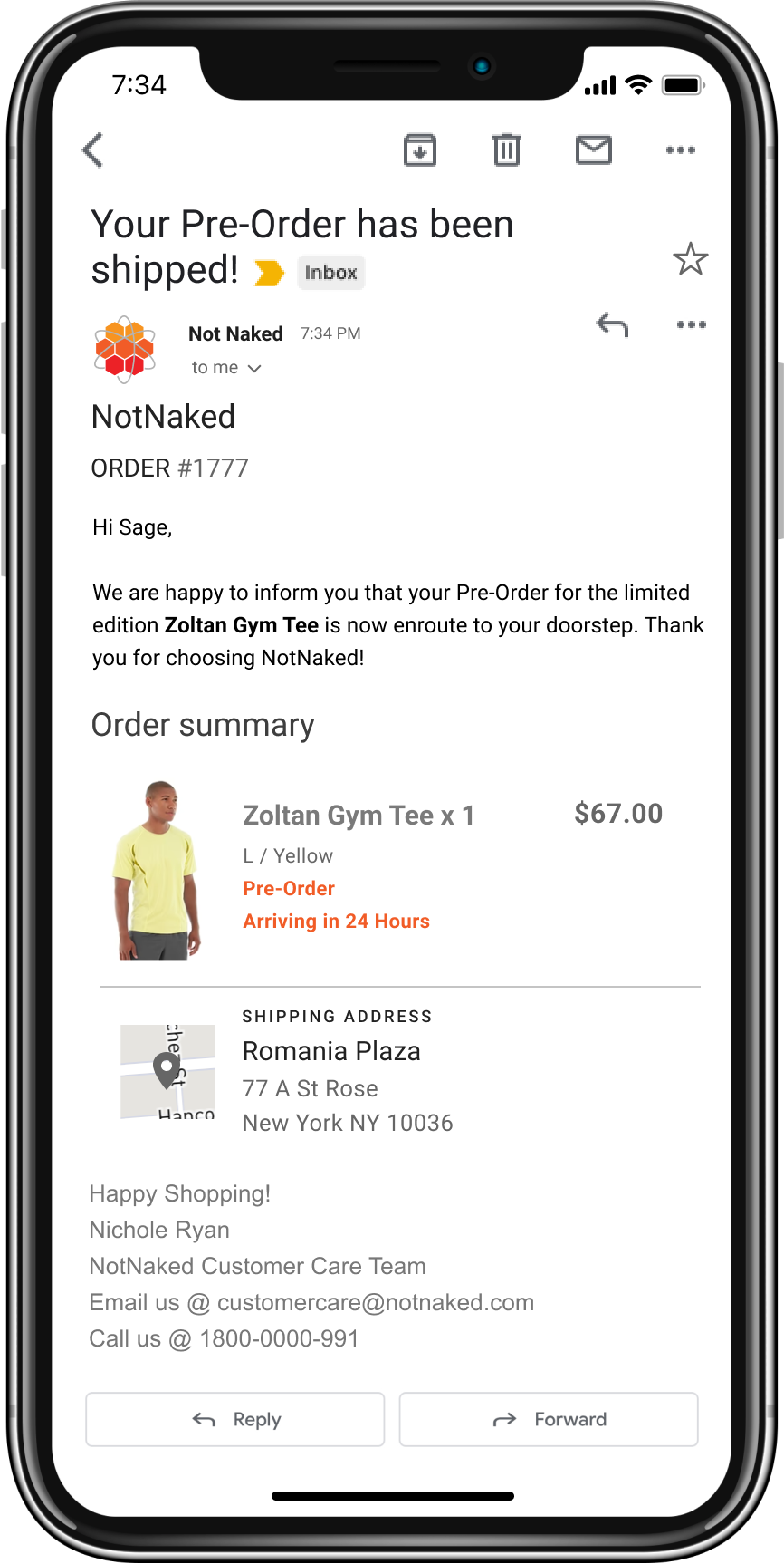 Pre-Order Shipped