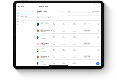 Cycle Count Performance Improvements
