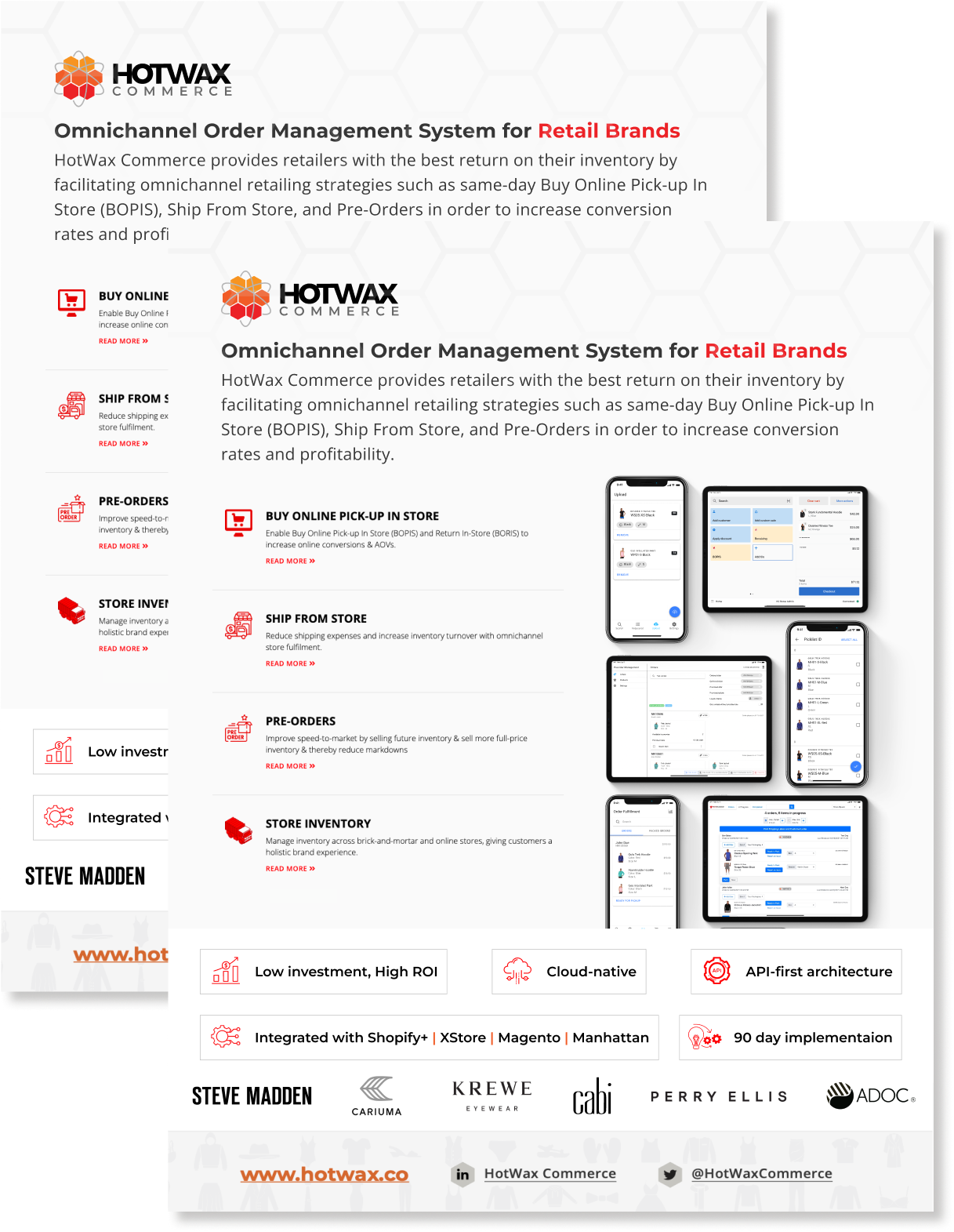 HotWax solution brief