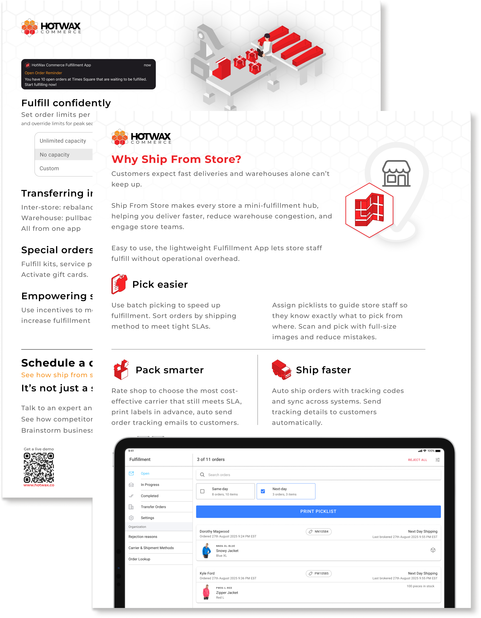 Ship from store solution brief pages