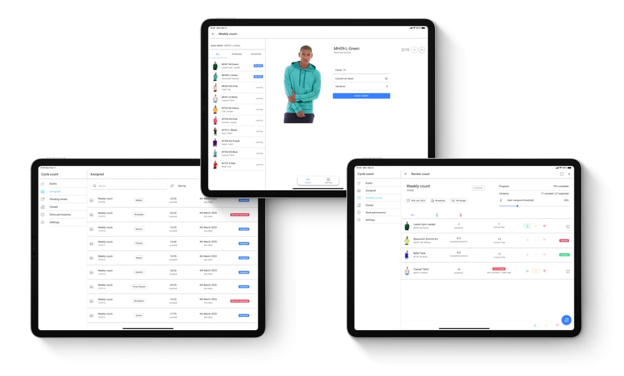 store inventory management cycle count