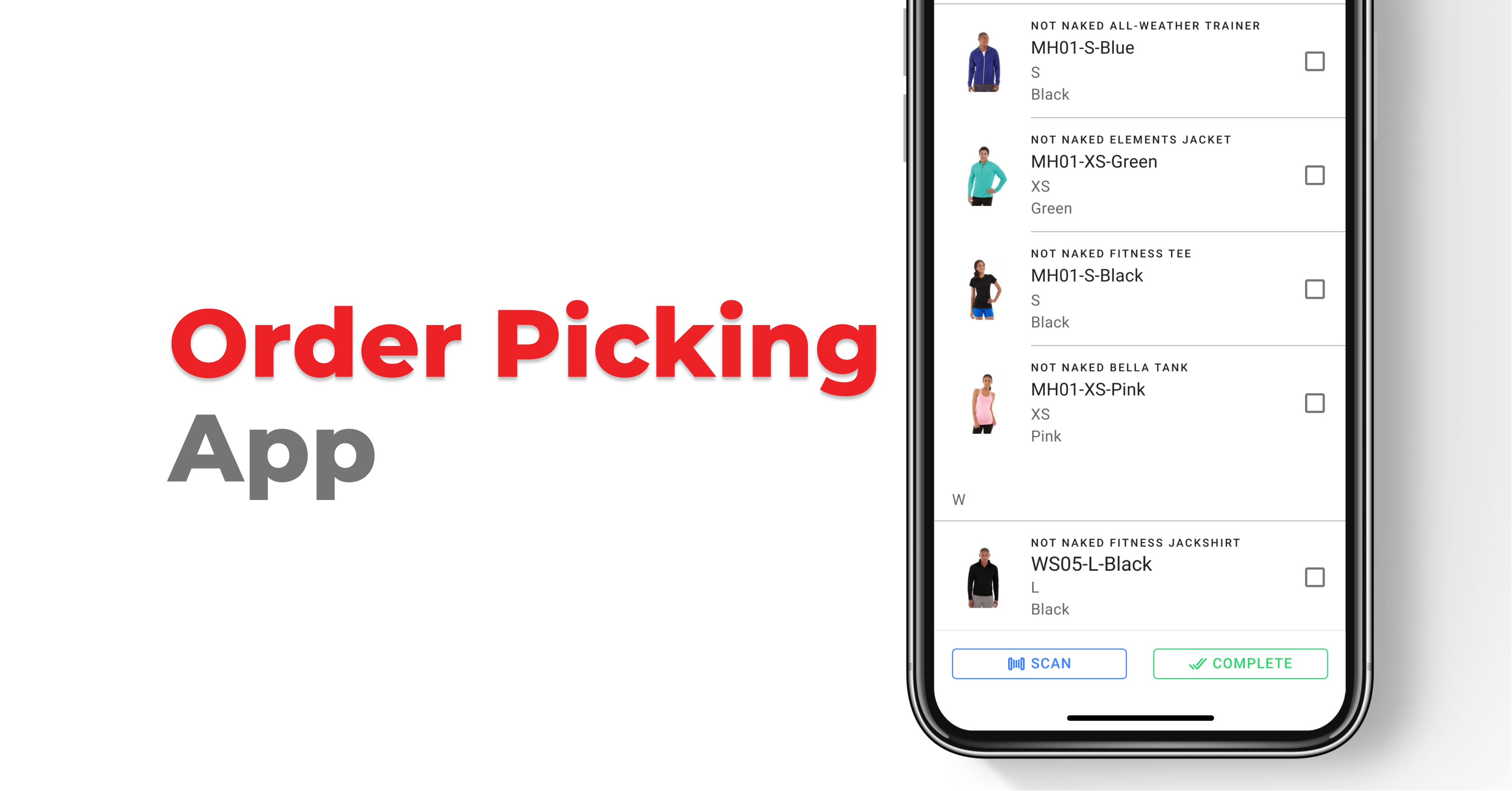 Order Picking App