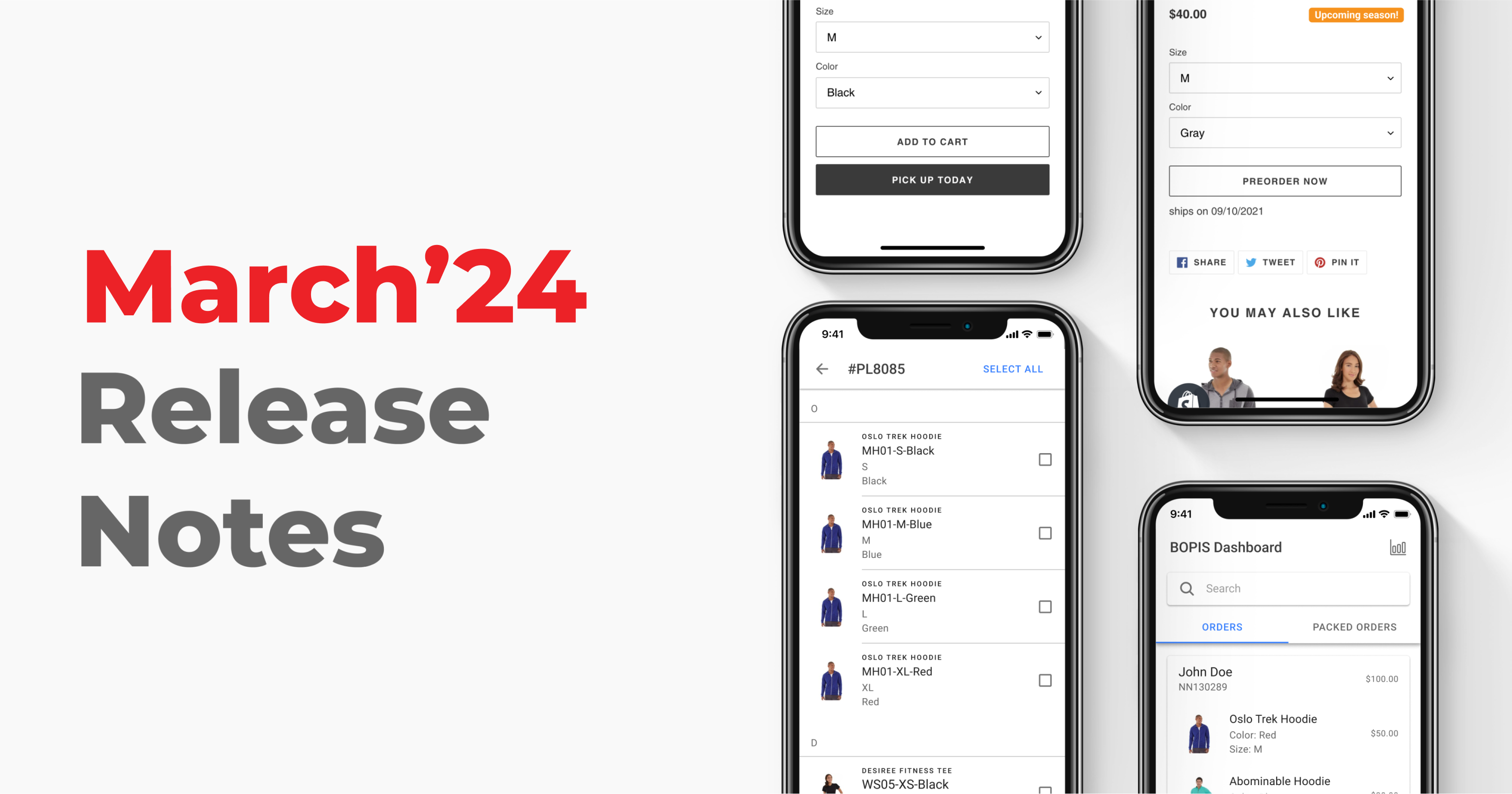 march 2024 (version ) Images High Quality Grahic Product Releases: March 2024