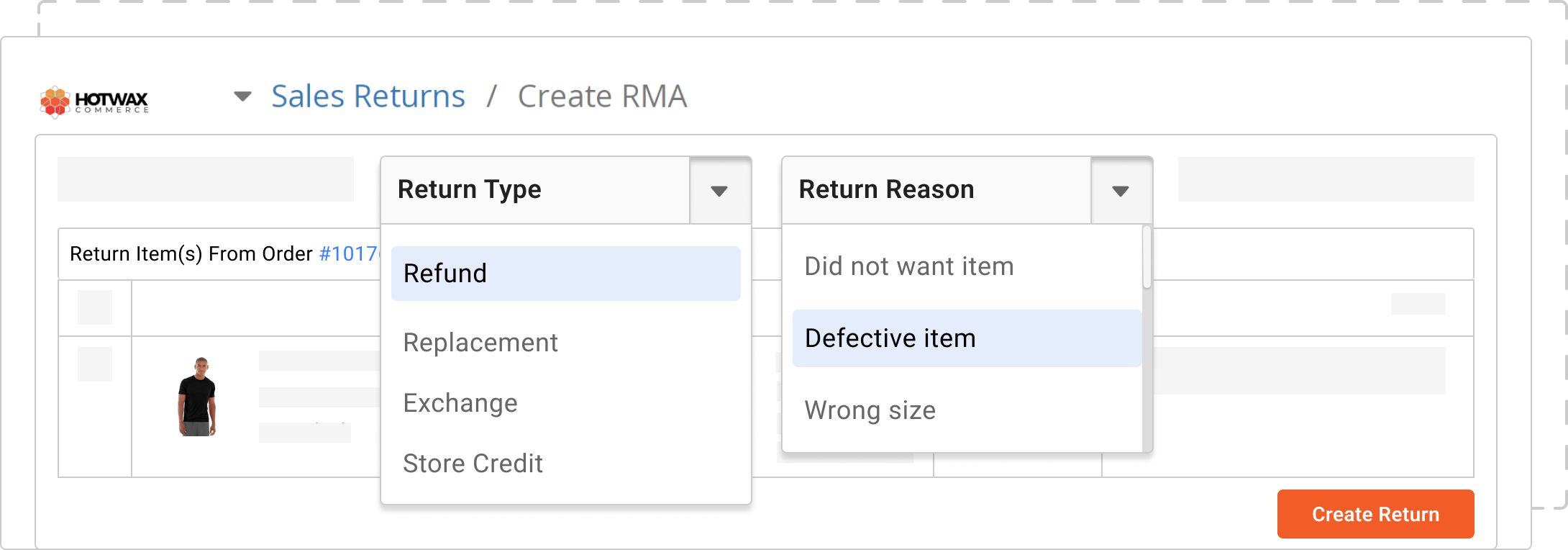 Return type and reasons-1