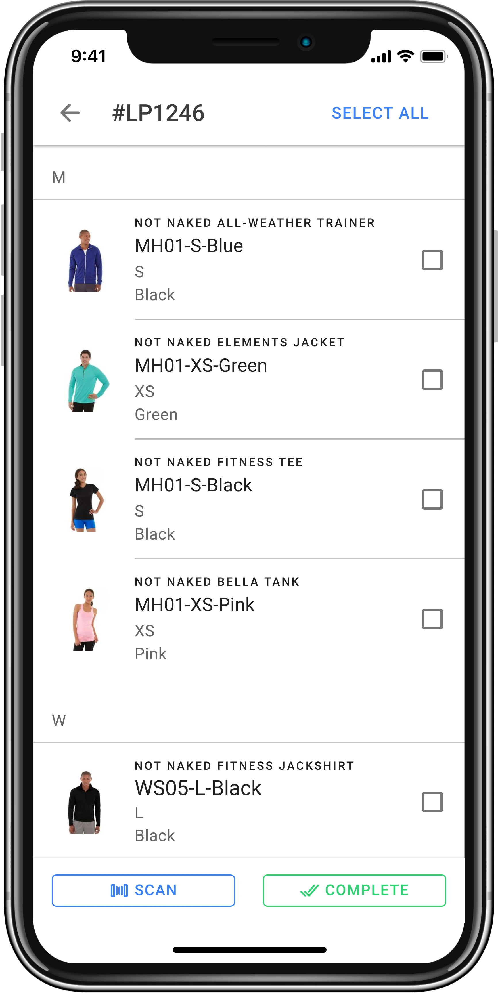 Store Fulfillment App_ Picklists with picking routes