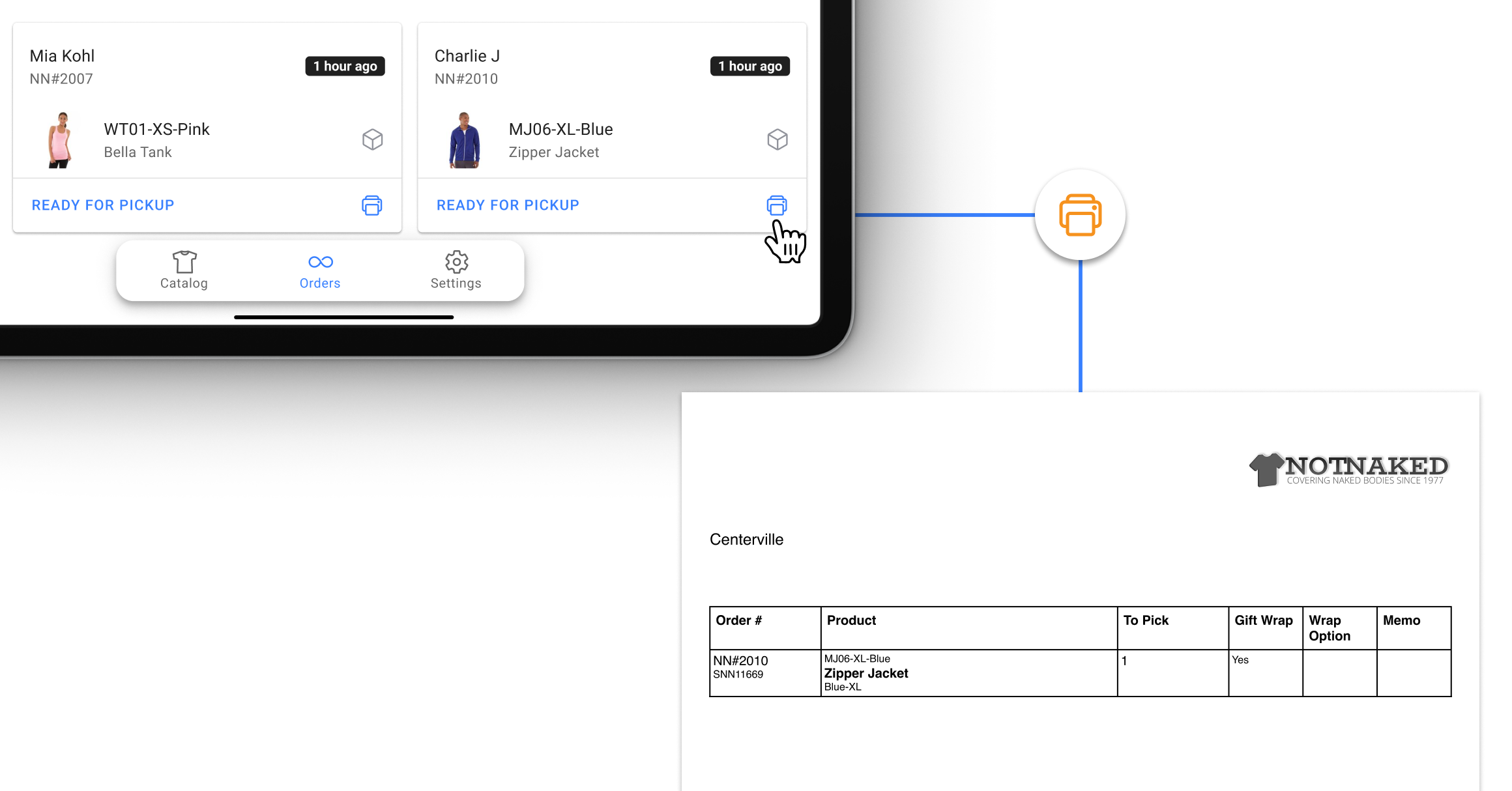 Picklist for BOPIS orders, in the HotWax Commerce September 2024 release