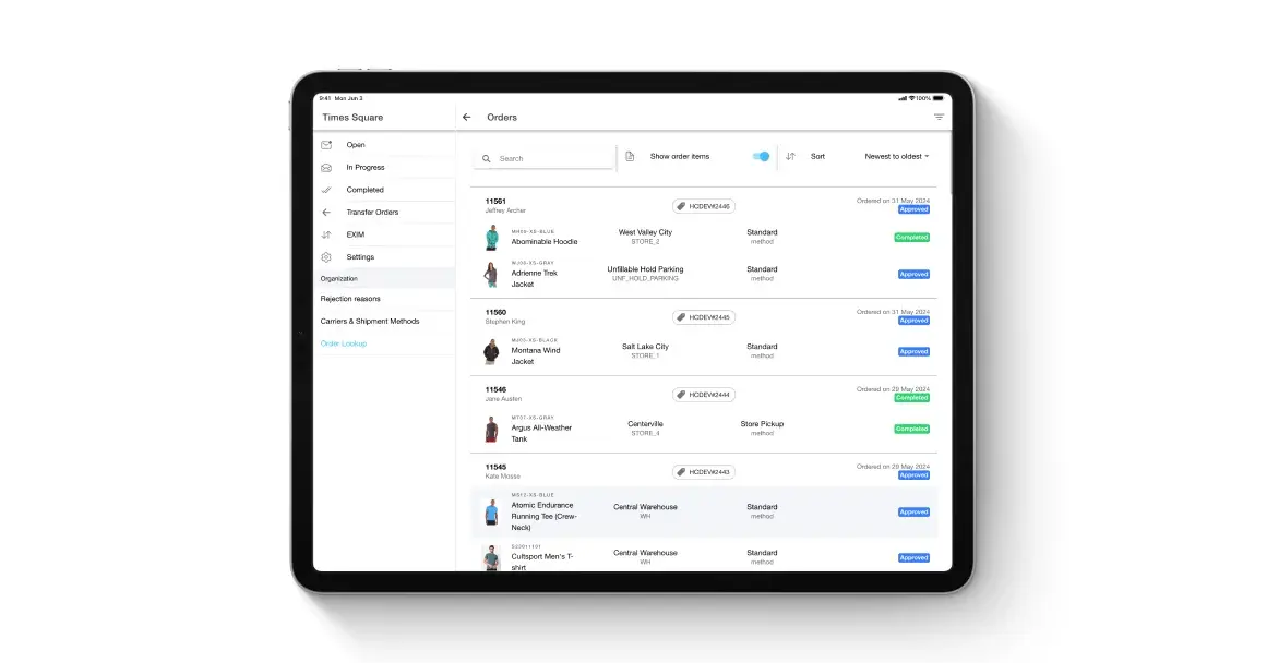 Order Lookup