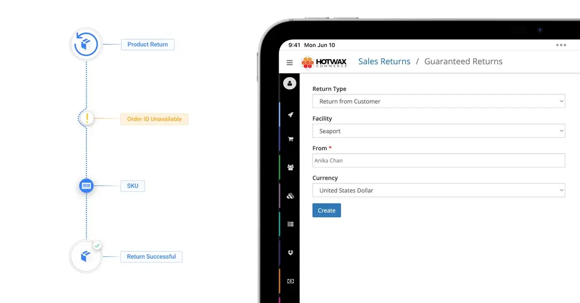 Create Returns without Order IDs